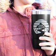 Running 20oz. Double Insulated Tumbler - Run Trails Sunset