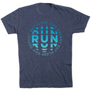 Running Short Sleeve T-Shirt - Eat Sleep Run Repeat