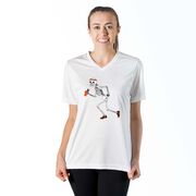 Women's Short Sleeve Tech Tee - Never Stop Running