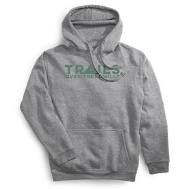 Statement Fleece Hoodie - Trails Over Treadmills