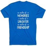 Running Short Sleeve T-Shirt - Miles of Friendship Mantra