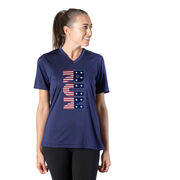 Women's Short Sleeve Tech Tee - Patriotic Run