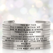 InspireME Cuff Bracelet - Choose Joy