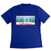 Women's Short Sleeve Tech Tee - Jolly Hour