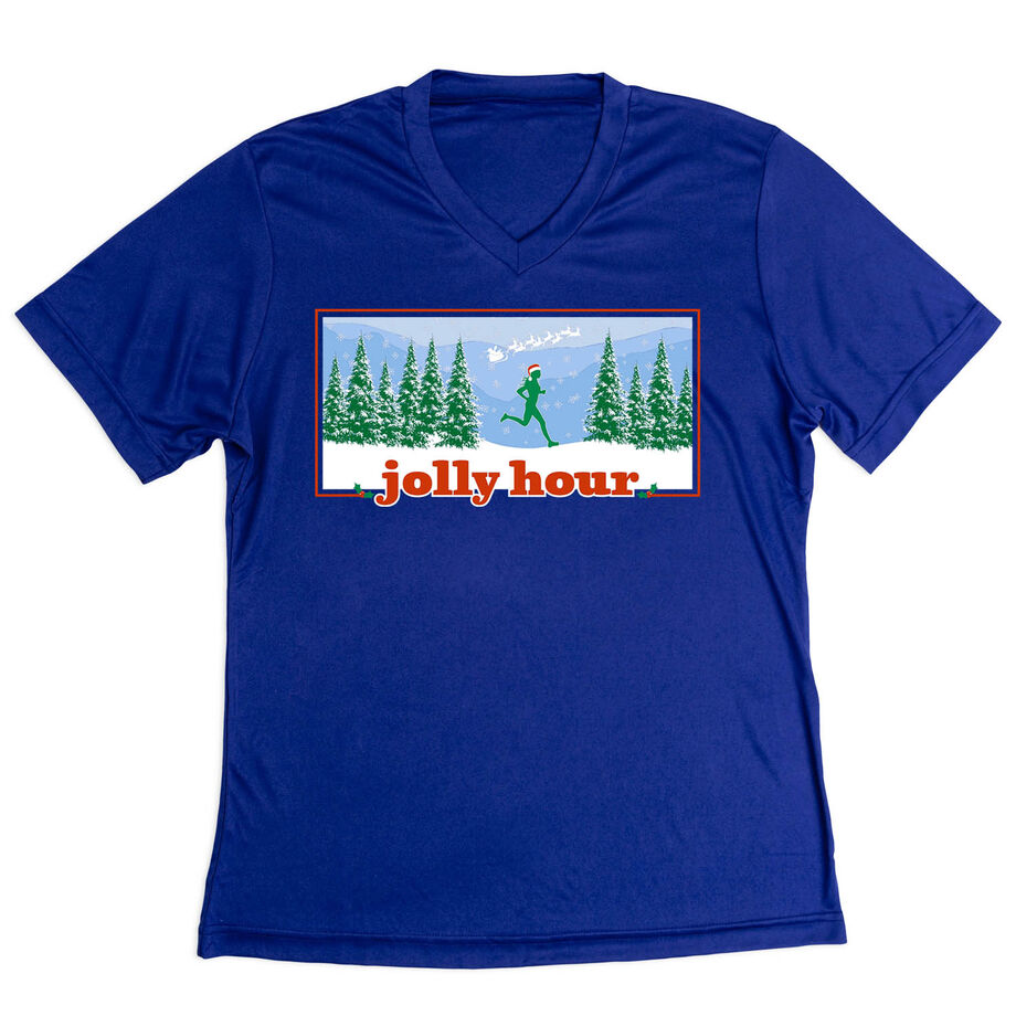 Women's Short Sleeve Tech Tee - Jolly Hour