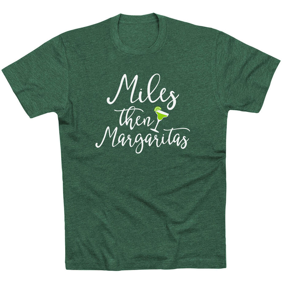 Running Short Sleeve T-Shirt - Miles Then Margaritas