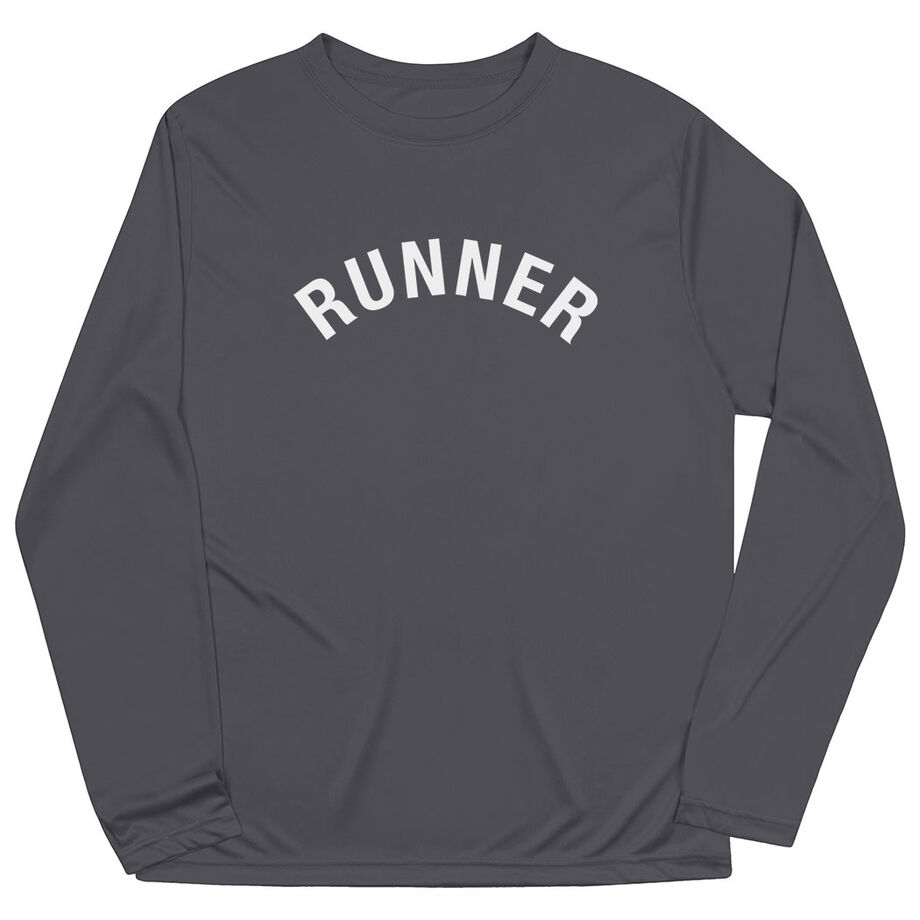 Men's Running Long Sleeve Performance Tee - Runner Arc