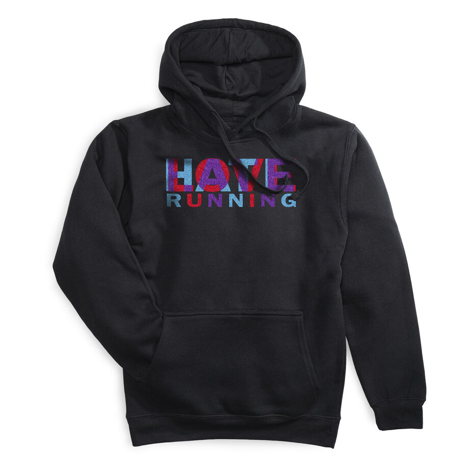 Statement Fleece Hoodie -  Love Hate Running