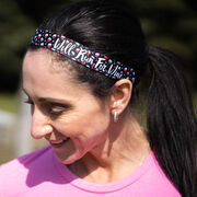 Athletic Juliband Non-Slip Headband - Will Run For Wine