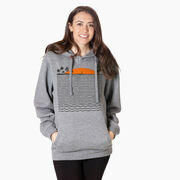 Statement Fleece Hoodie -  Chasing Sunsets