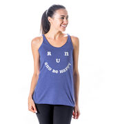 Women's Everyday Tank Top - Run and Be Happy