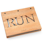 Premier Wood BibFOLIO® Race Bib Album - Run