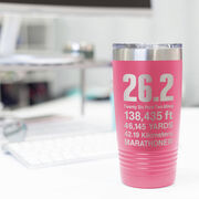 Running 20 oz. Double Insulated Tumbler - 26.2 Math Miles