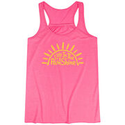 Flowy Racerback Tank Top - Live In The RunShine