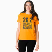 Running Short Sleeve T-Shirt - 26.2 Math Miles