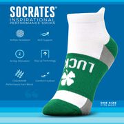 Socrates&reg; Woven Performance Socks Lucky Socks (Green)