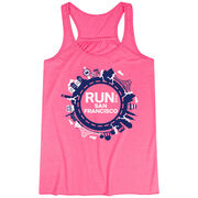 Flowy Racerback Tank Top - Run for San Francisco