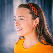 Athletic Juliband Non-Slip Headband - Jack o' Lanterns