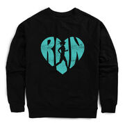 Running Raglan Crew Neck Pullover - Love The Run