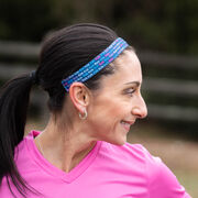 Athletic Juliband Non-Slip Headband - Run Pattern