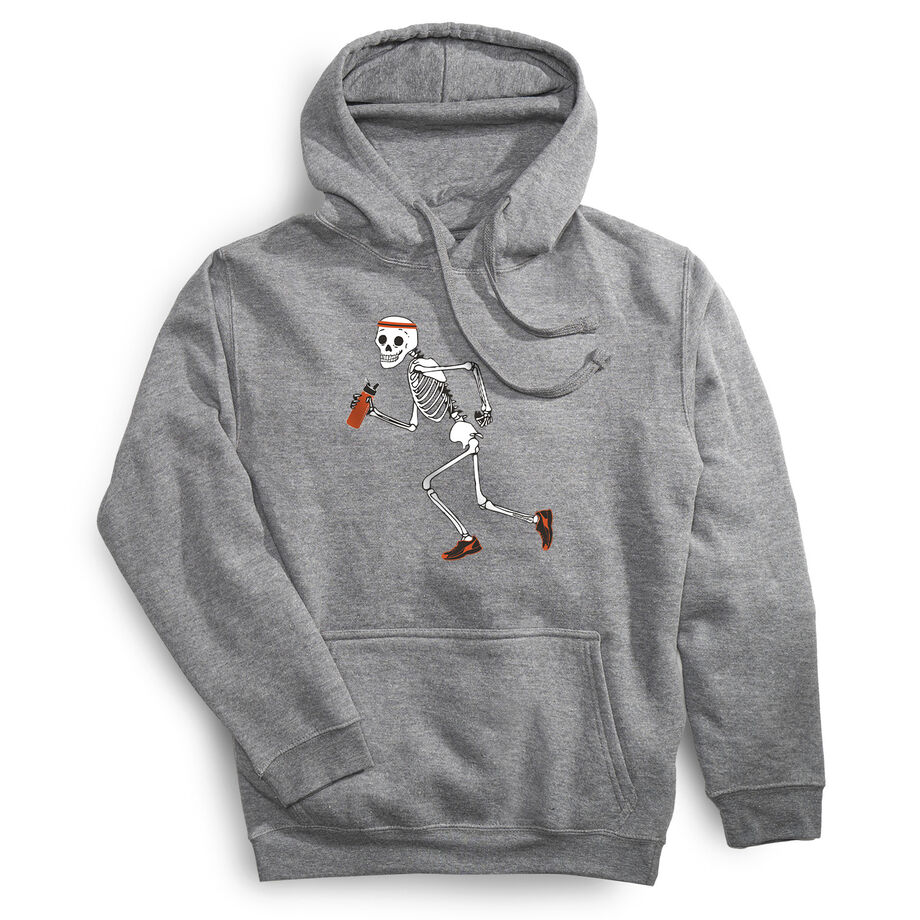 Statement Fleece Hoodie -  Never Stop Running