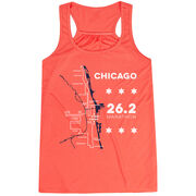 Flowy Racerback Tank Top - Chicago Route
