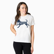 Running Short Sleeve T-Shirt - I'd Rather Be Running with My Dog