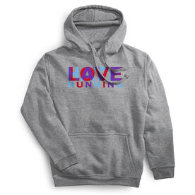 Statement Fleece Hoodie -  Love Hate Running