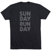 Running Short Sleeve T-Shirt - Sunday Runday (Stacked)