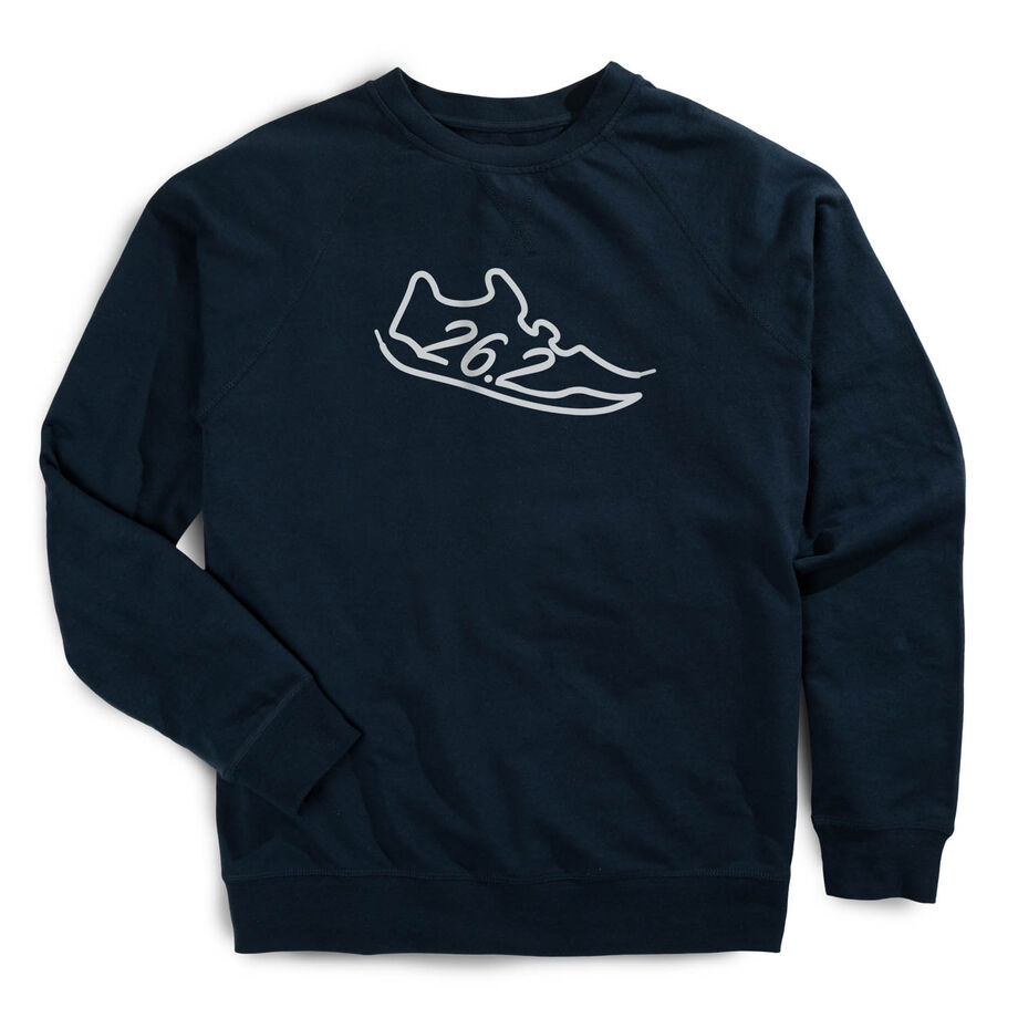 Running Raglan Crew Neck Sweatshirt - 26.2 Run Shoe