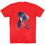 Running Short Sleeve T-Shirt - Because of The Brave