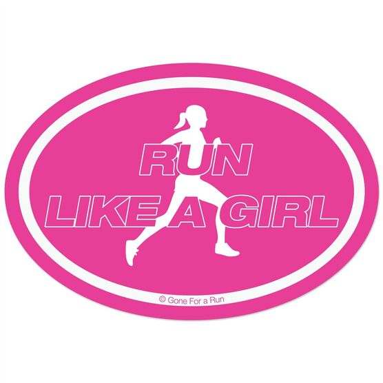 Run Like A Girl Decal