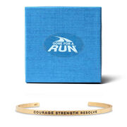 InspireME Cuff Bracelet - Courage Strength Resolve