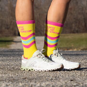 Socrates&reg; Mid-Calf Socks - Suck It Up Buttercup