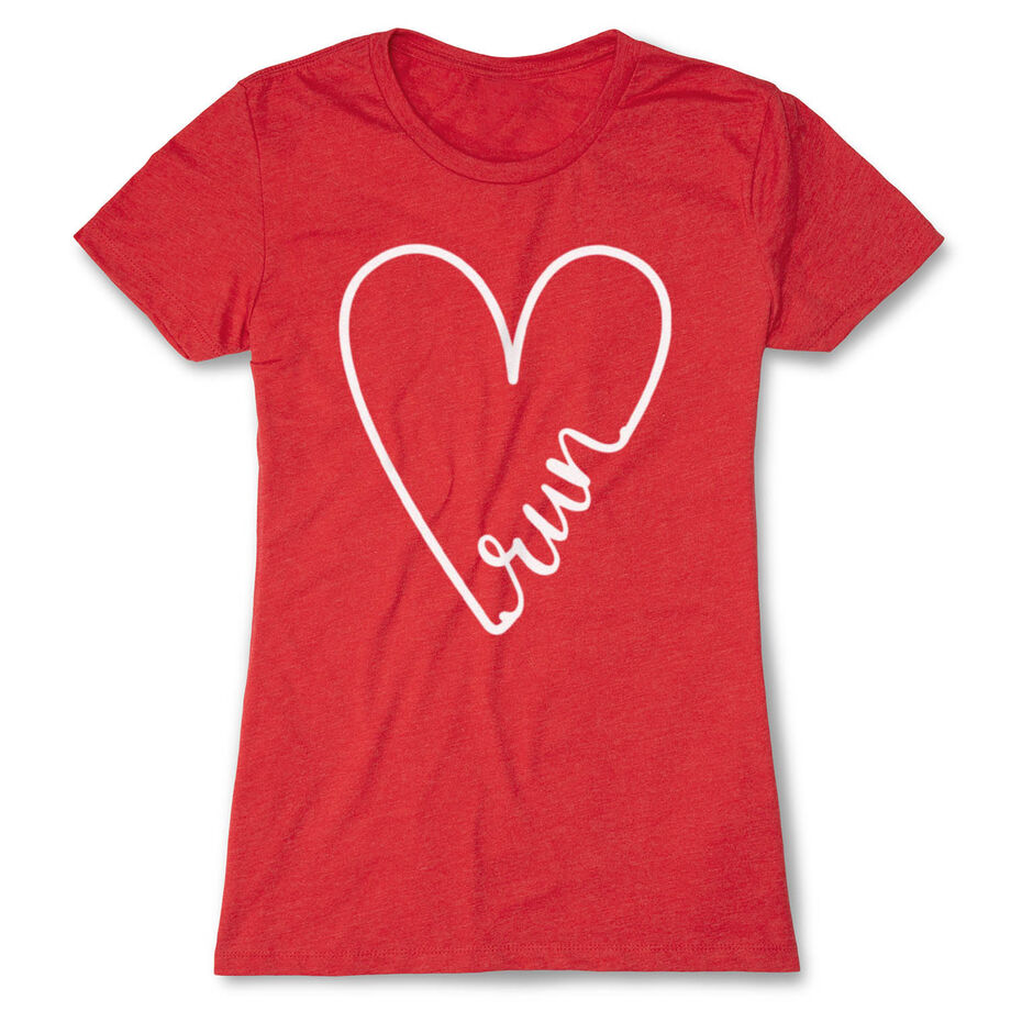 Women's Everyday Runners Tee - Run With Love