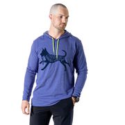 Running Lightweight Hoodie - I'd Rather Be Running with My Dog