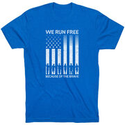 Running Short Sleeve T-Shirt - Because of the Brave