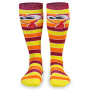 Yakety Yak Knee High Socks - Run Now Gobble Later