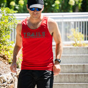 Men's Running Performance Tank Top - Trails Over Treadmills