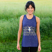 Women's Performance Tank Top - May The Run Be With You