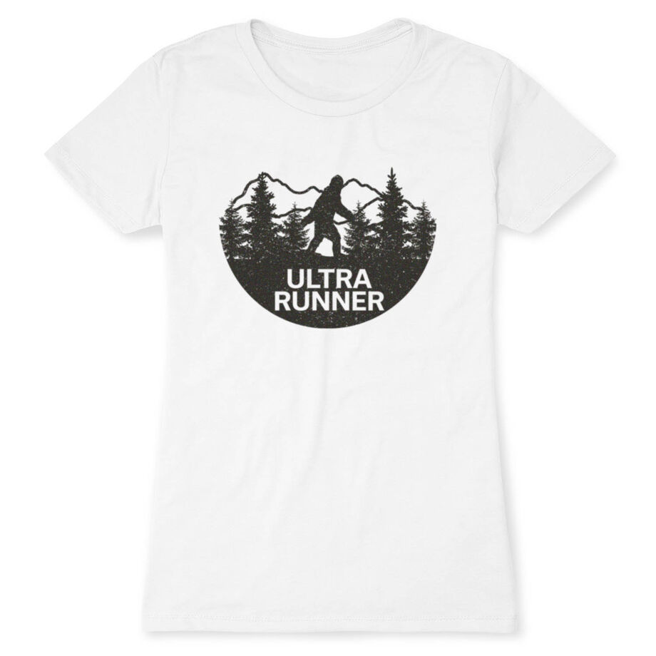 Women's Everyday Runners Tee - Ultra Runner Bigfoot
