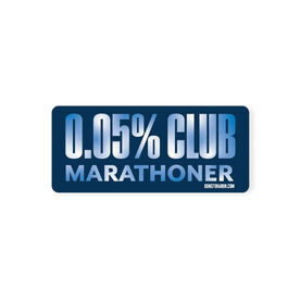 Running Sticker - 0.05% Marathon Club