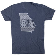 Running Short Sleeve T-Shirt - Run Georgia