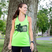 Women's Racerback Performance Tank Top - Run Big