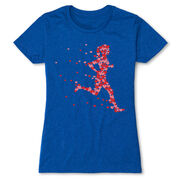 Women's Everyday Runners Tee - Heartfelt Runner Girl