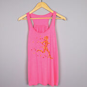 Flowy Racerback Tank Top - Autumn Runner Girl