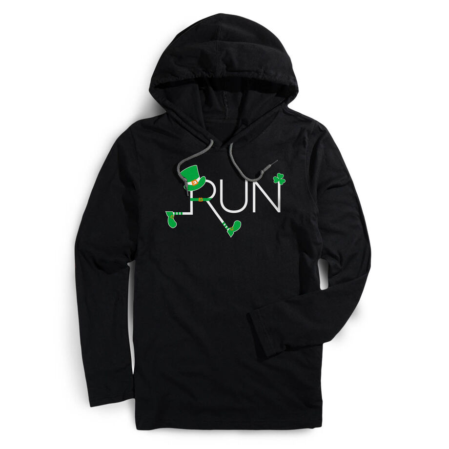 Running Lightweight Hoodie - Let's Run Lucky
