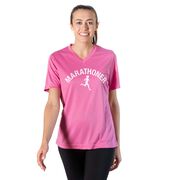 Women's Short Sleeve Tech Tee - Marathoner Girl