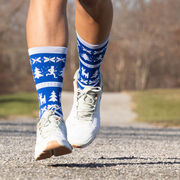 Socrates® Mid-Calf Performance Socks - Tis The Season