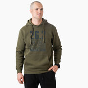 Statement Fleece Hoodie -  26.2 Math Miles